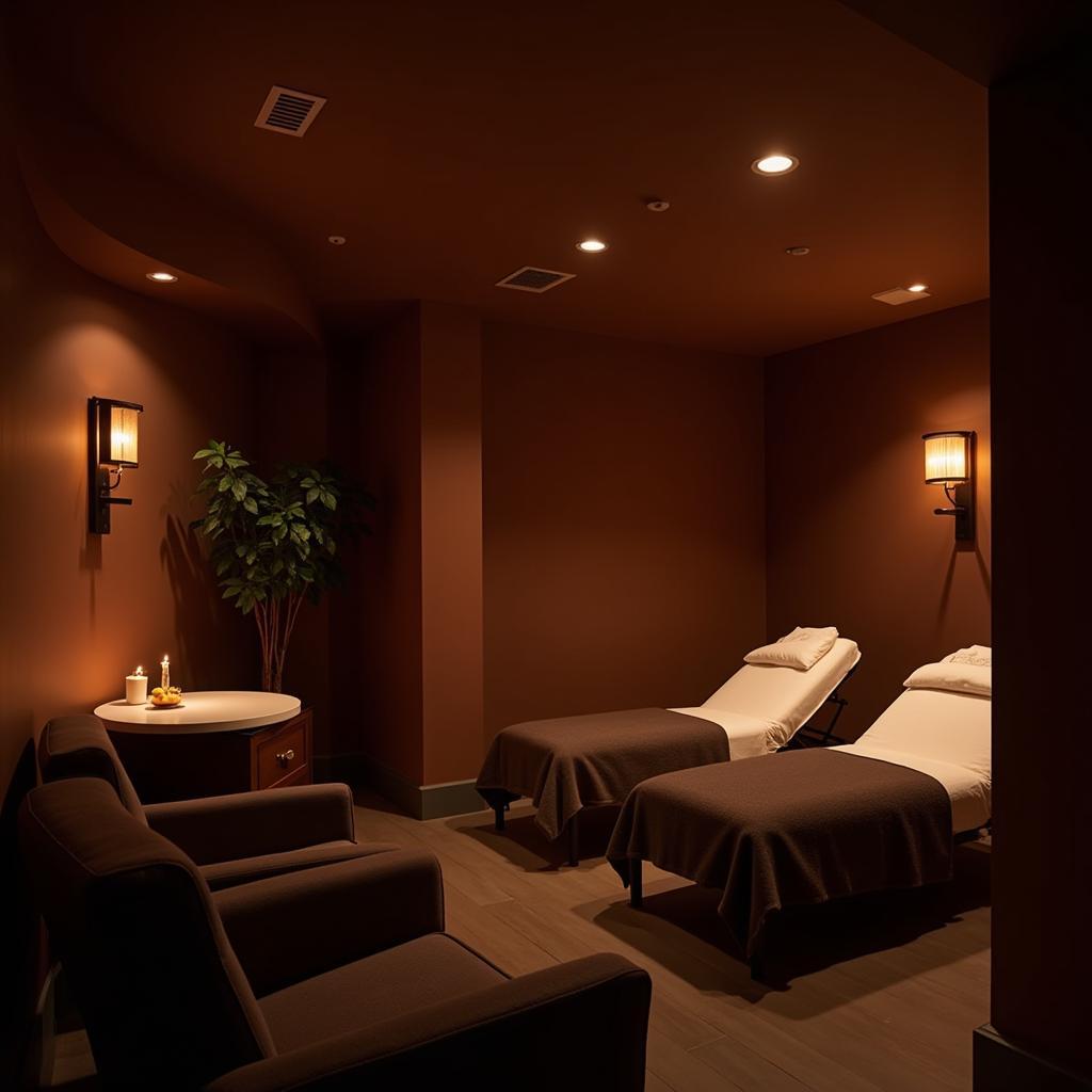 Tranquil Relaxation Room at iosis Spa