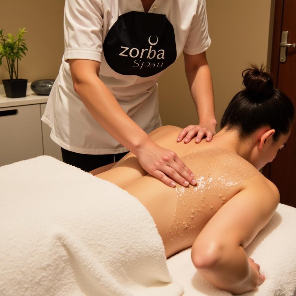 Korean Body Scrub at Zorba Spa Dehradun