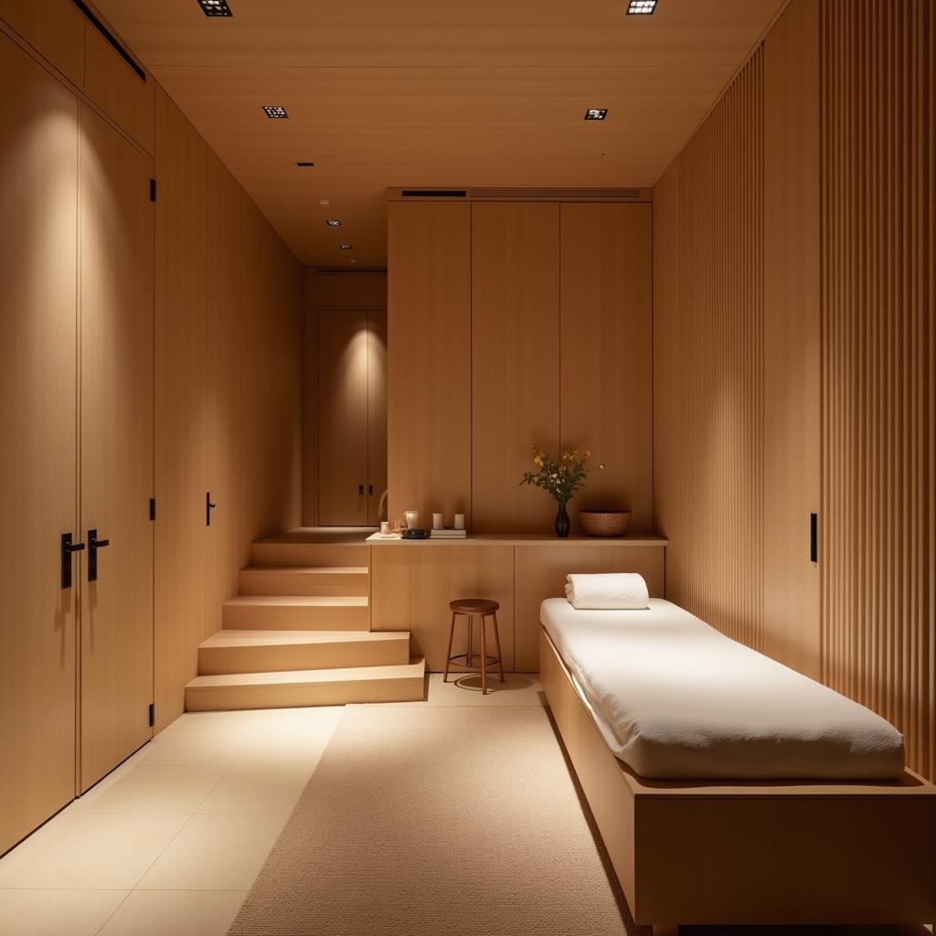 Modern and Luxurious Korean Spa Interior