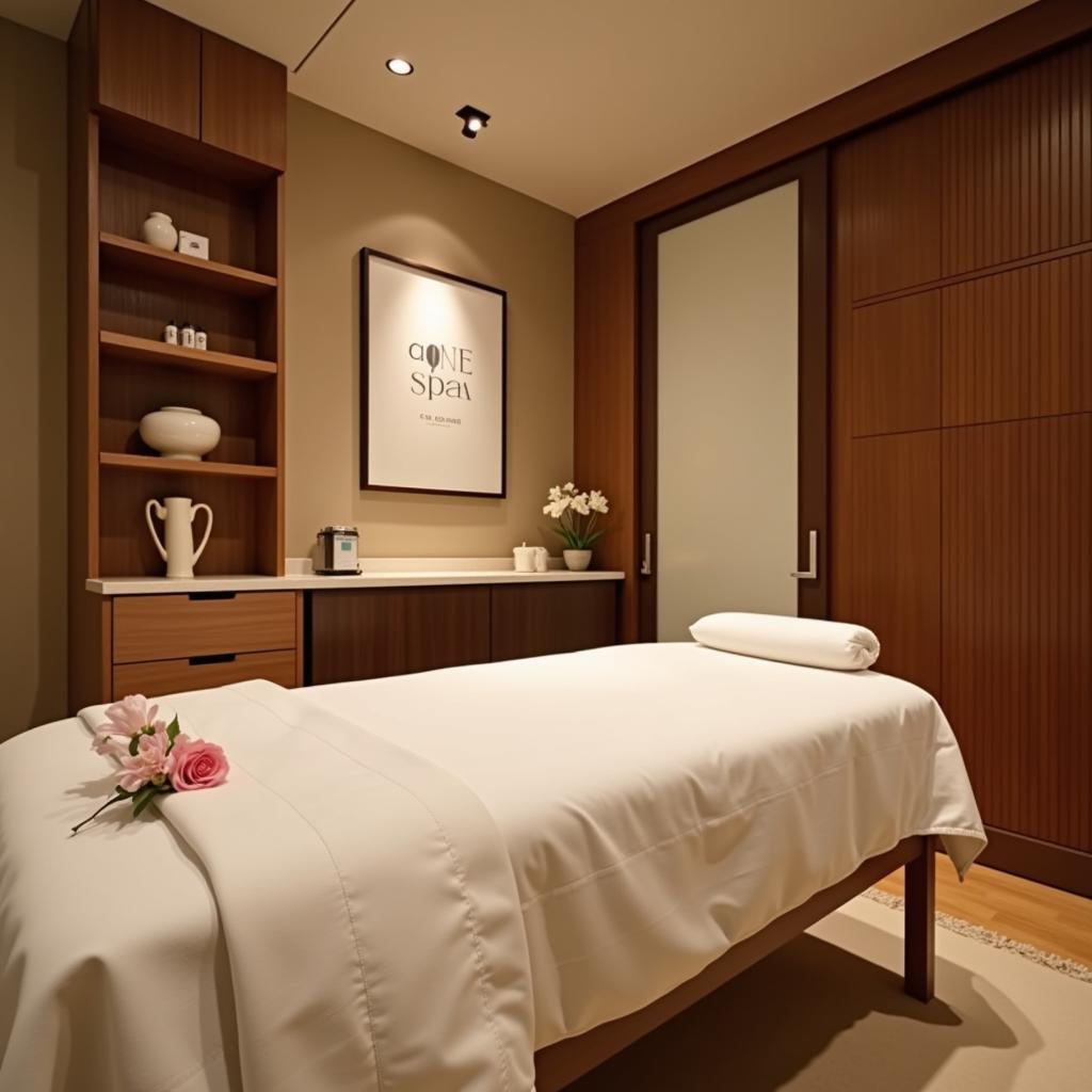 Korean Spa Treatment Room at Aone Spa CG Road