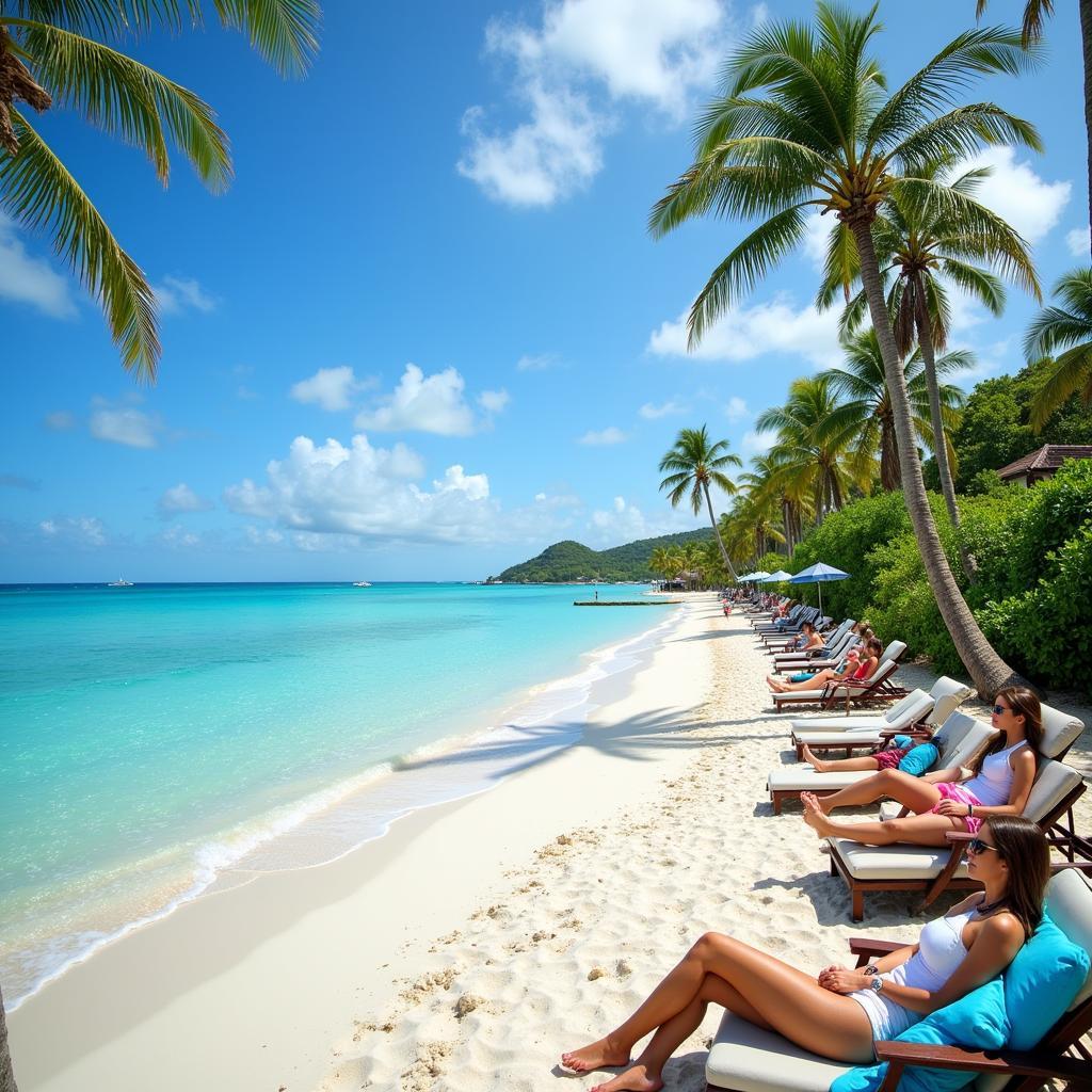 Stunning Beachfront View at La Cabana