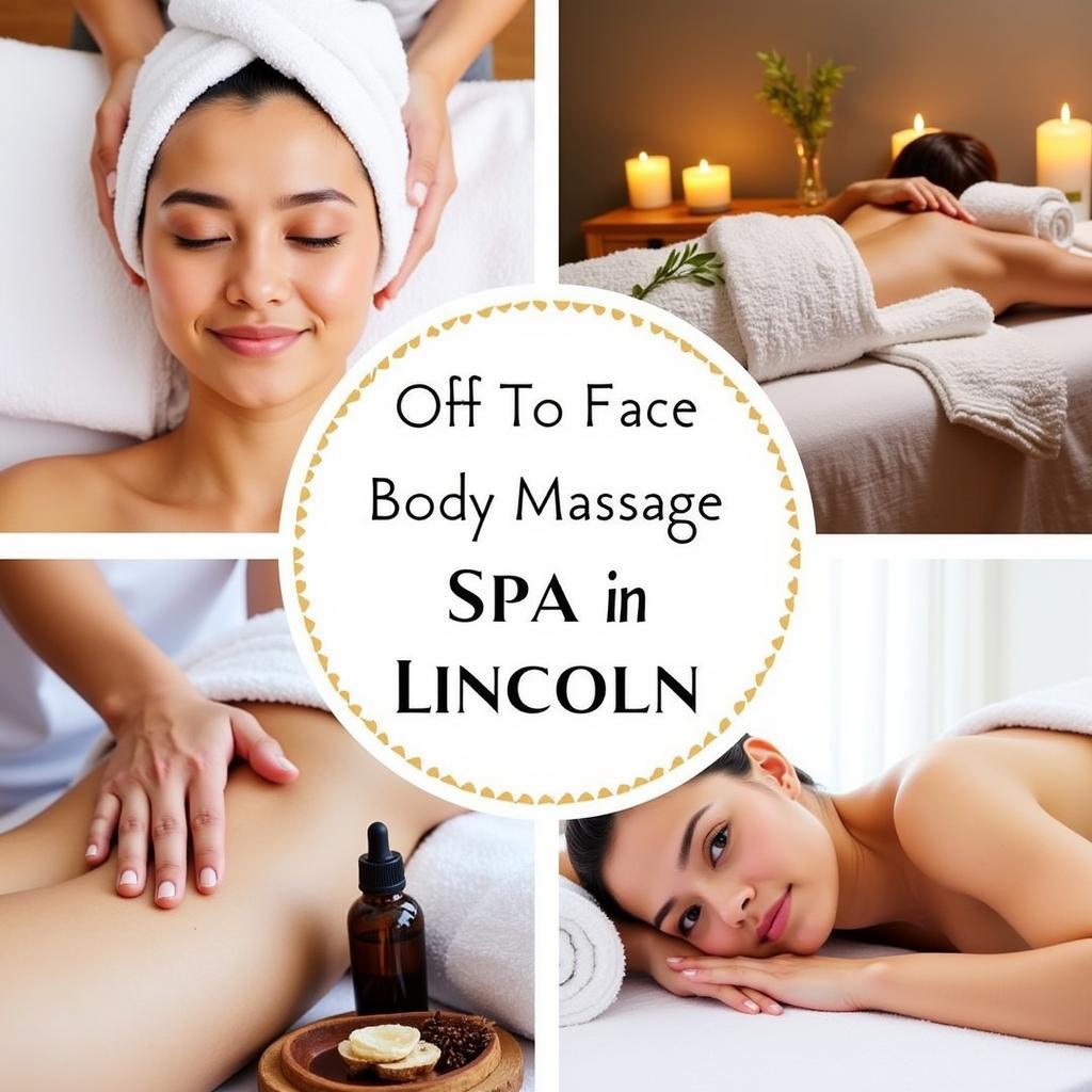 Variety of spa treatments available in Lincoln