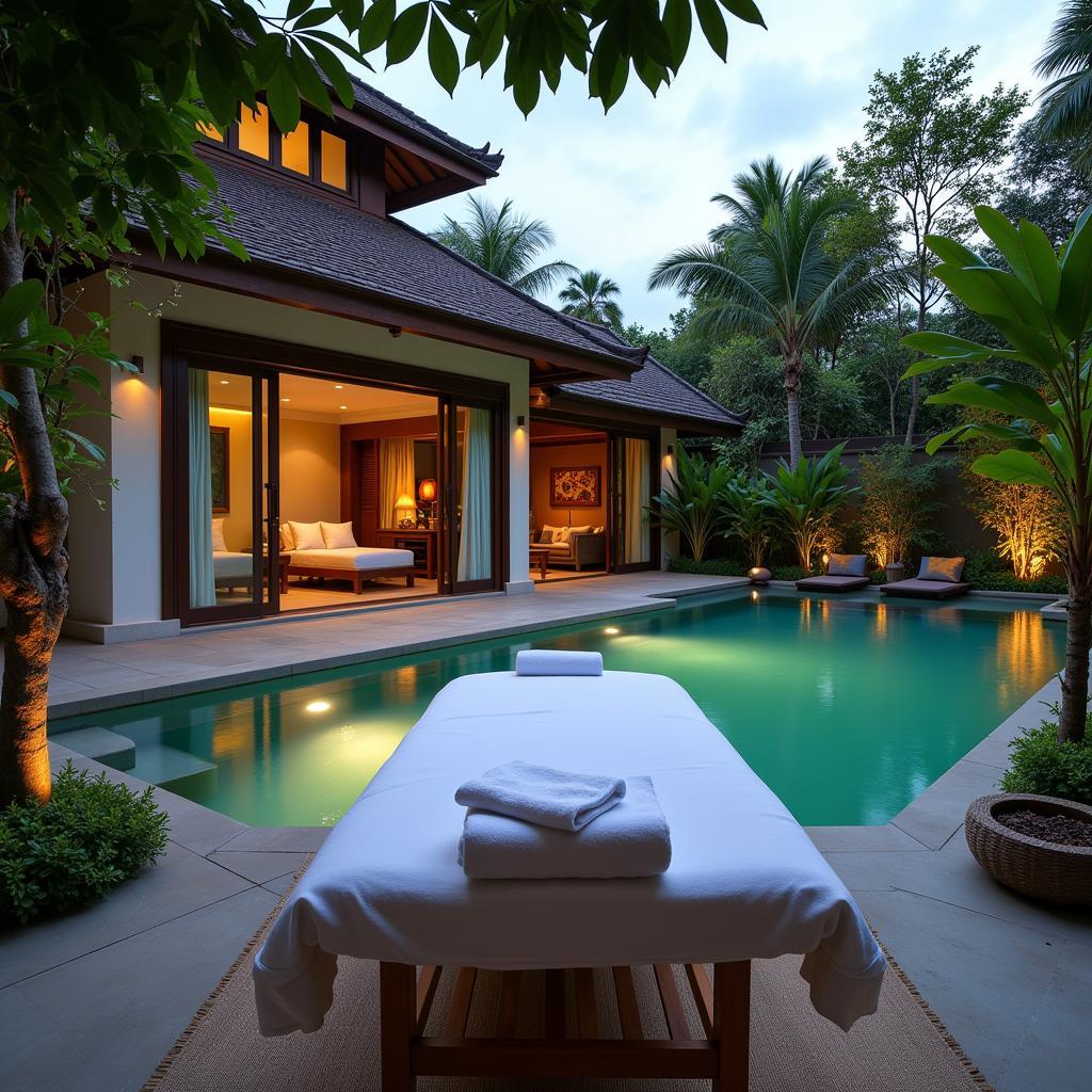 Luxury Bali Villa with Private Pool and Spa Treatments in Seminyak