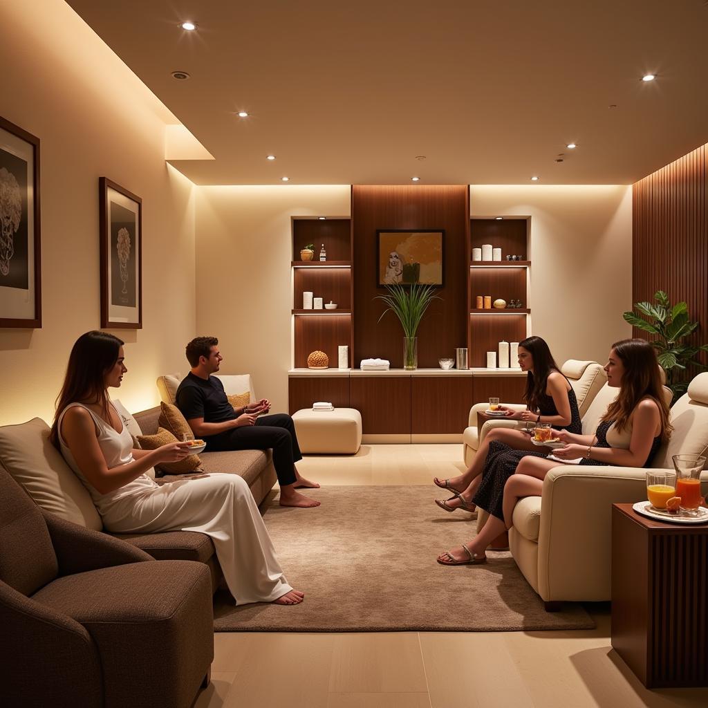 Mantra Signature Spa Relaxation Area