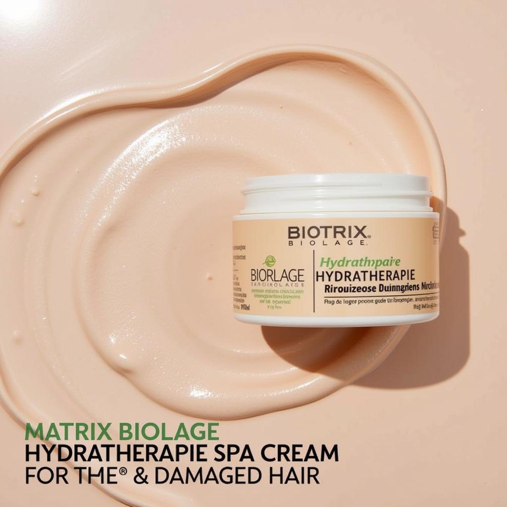 Matrix Biolage Hydratherapie Spa Cream: Deep Hydration for Dry Hair