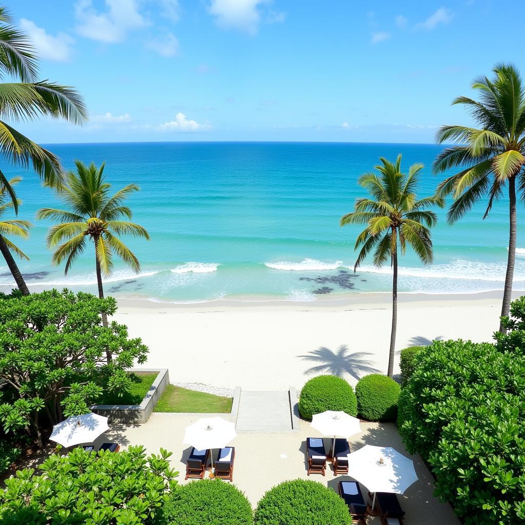 Stunning Beachfront View at Maya Sanur