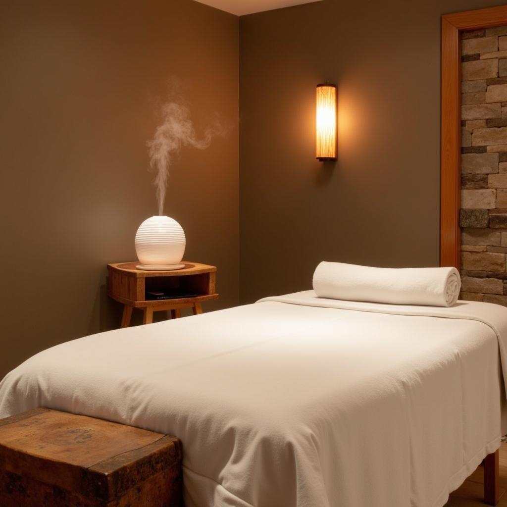 Relaxing Meridian Spa Treatment Room