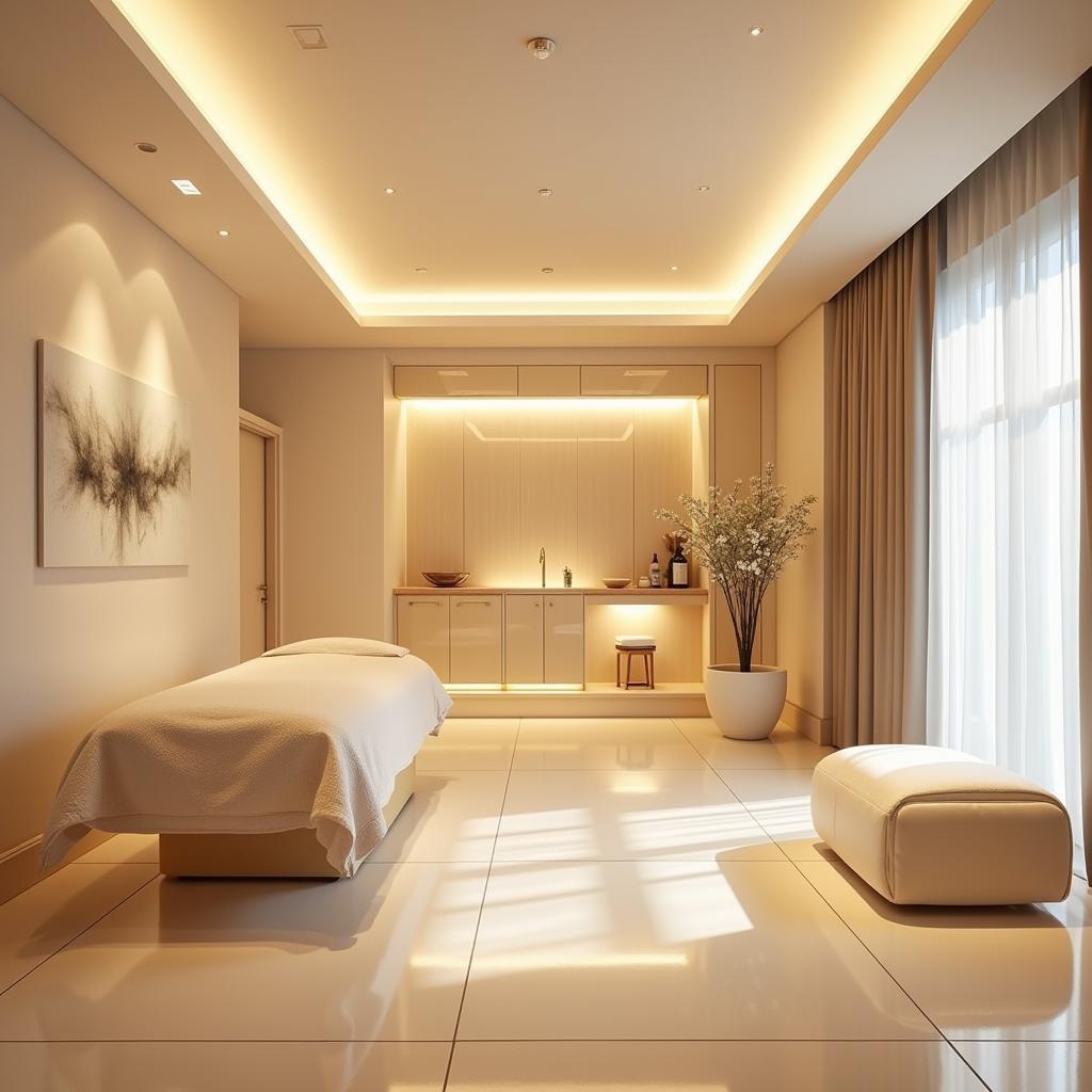 Modern Glow Spa Interior