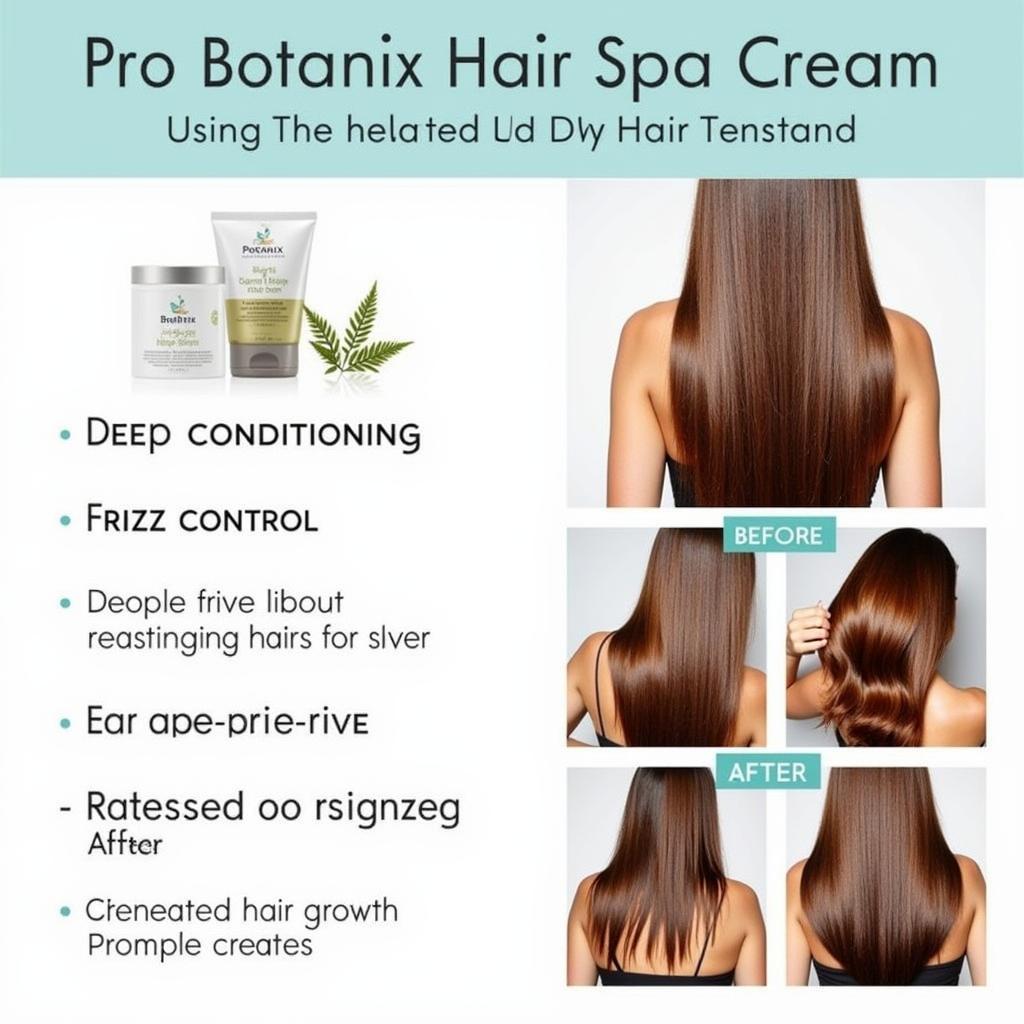 Pro Botanix Hair Spa Cream Benefits