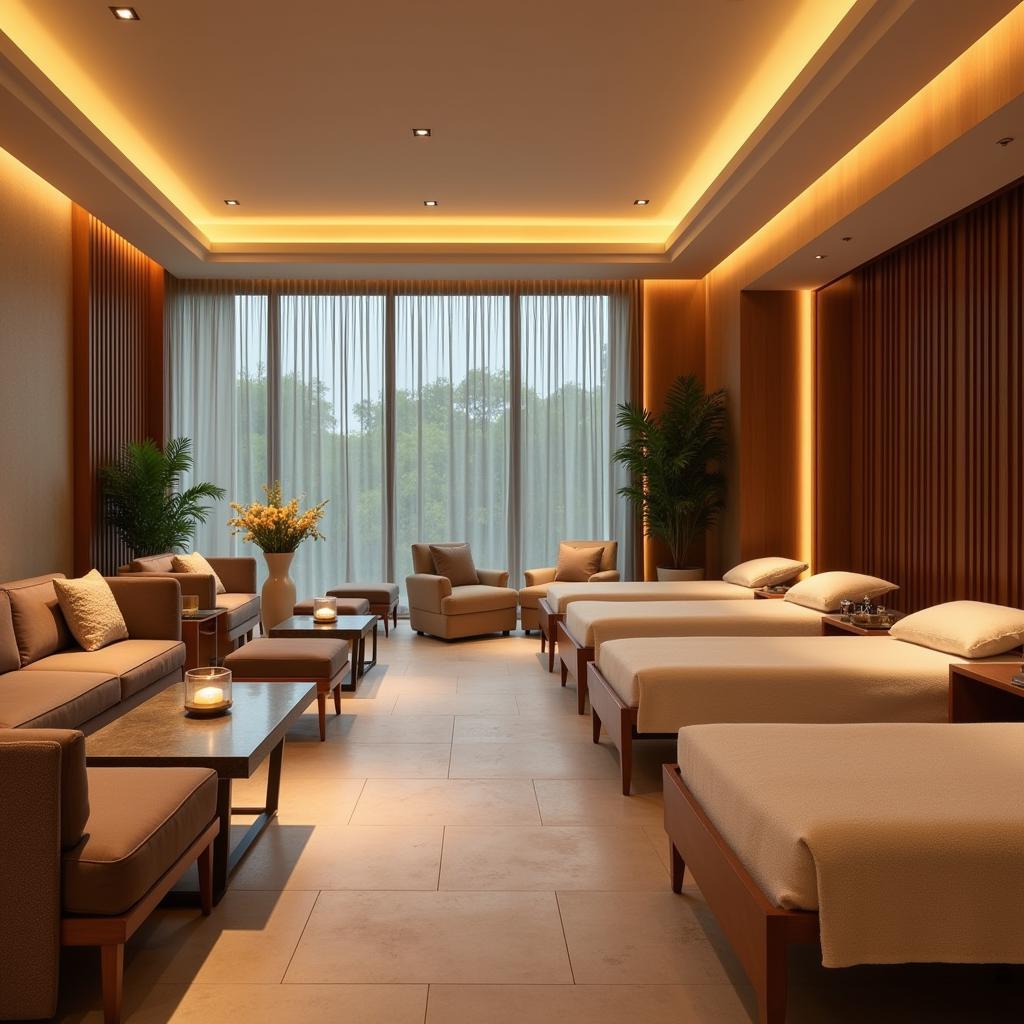 Radisson Blu Indore Spa Relaxation Area