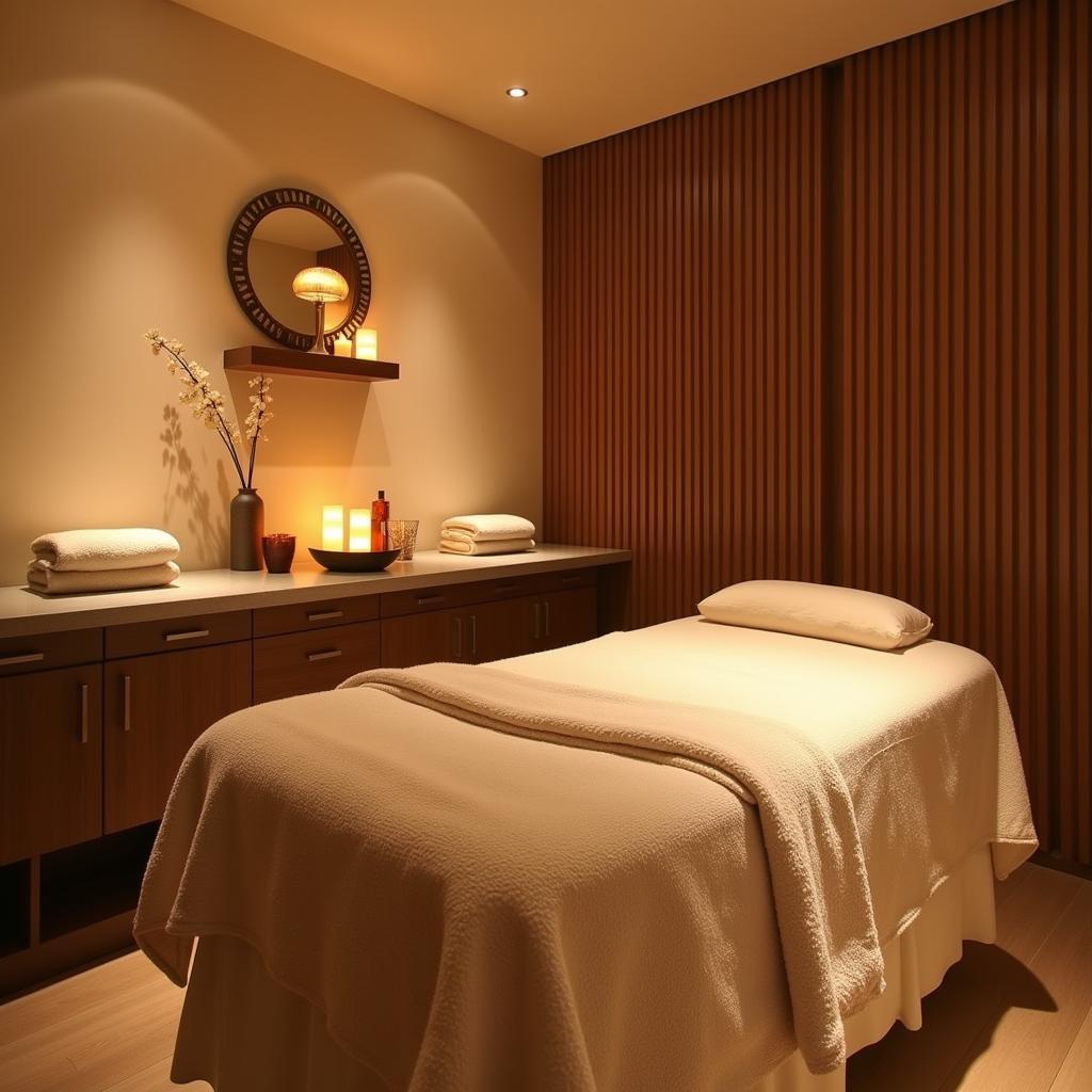 Relaxing Spa Treatment Room in Cibubur