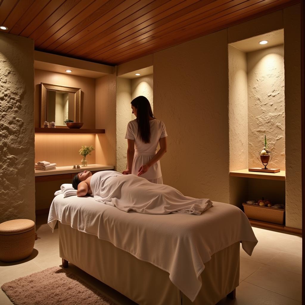 Relaxing Massage Spa Therapy