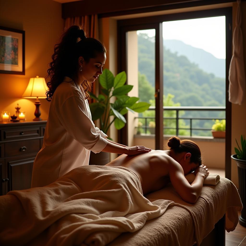 Ayurvedic Treatment at a Rishikesh Spa Hotel