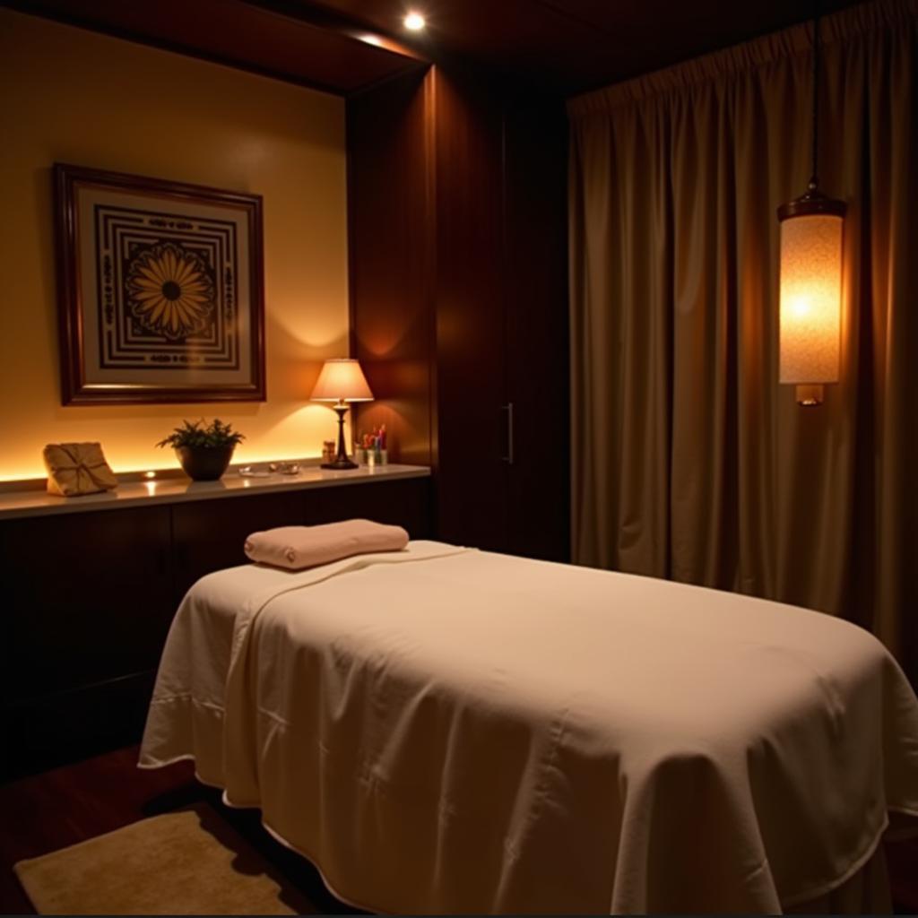 Royal Thai Spa Treatment Room in Ahmedabad