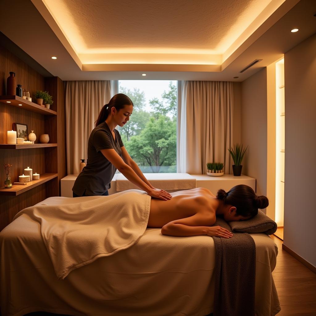 Relaxing massage at a senses spa in Pietermaritzburg