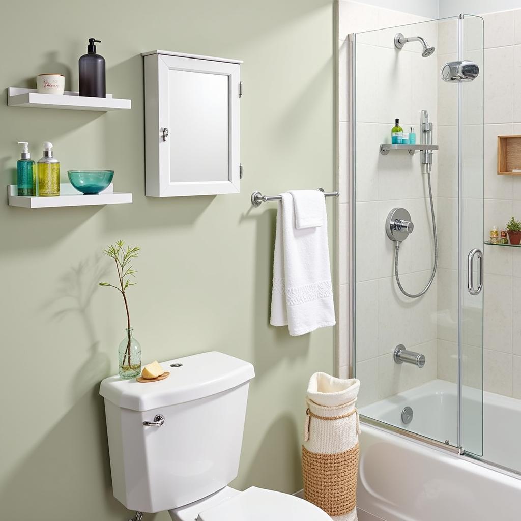 Small Bathroom Spa Storage Ideas