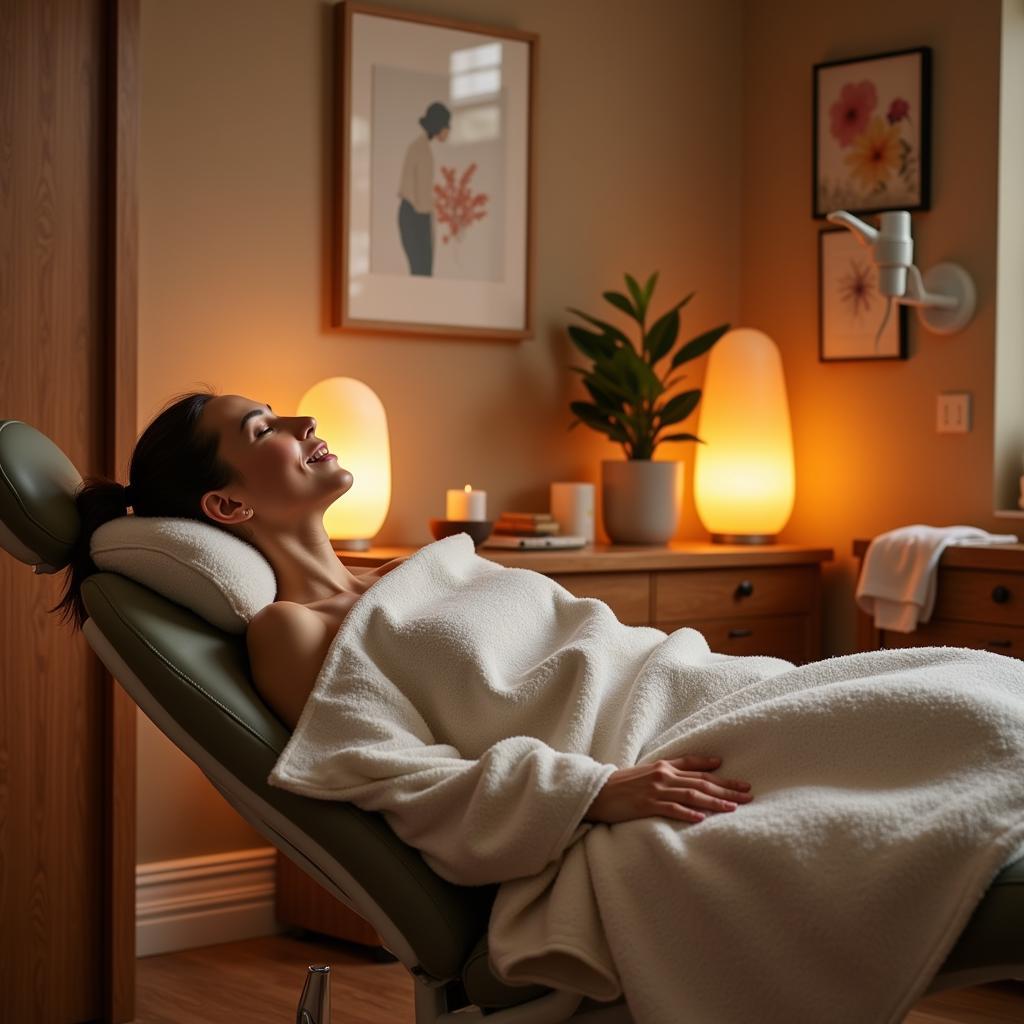 Relaxing Smile Dental Spa Atmosphere