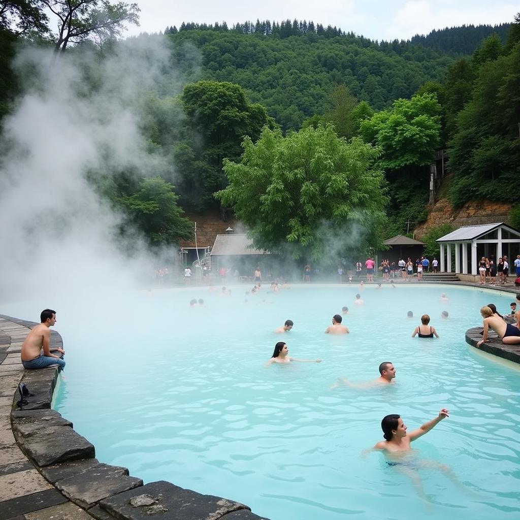 Relaxing Thermal Baths in Spa Francorchamps