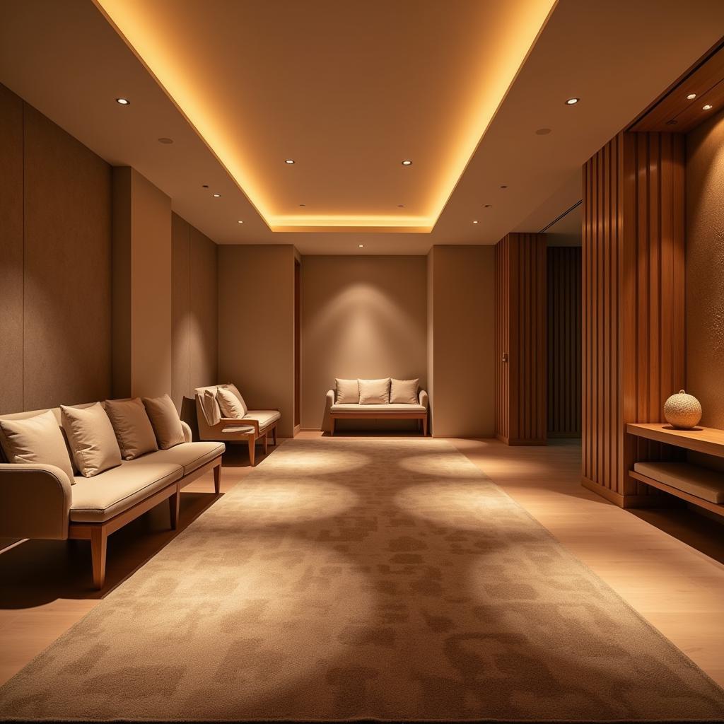 Relaxation room at SPA KOREAN