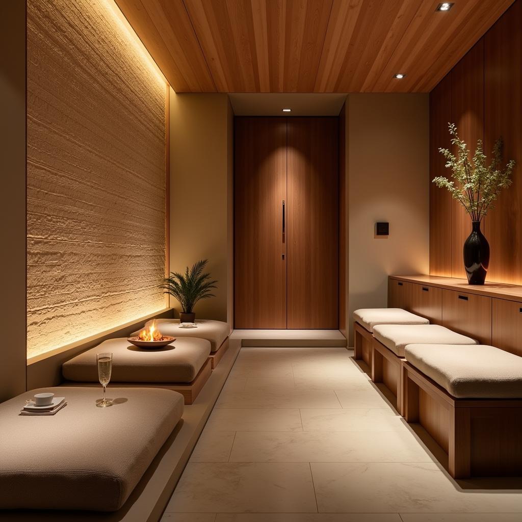 Spa O: A serene and tranquil setting for ultimate relaxation.