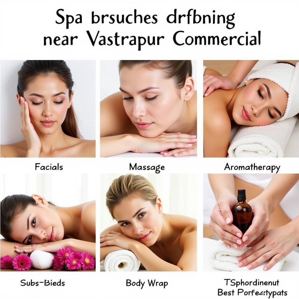 Variety of spa treatments near Vastrapur Commercial