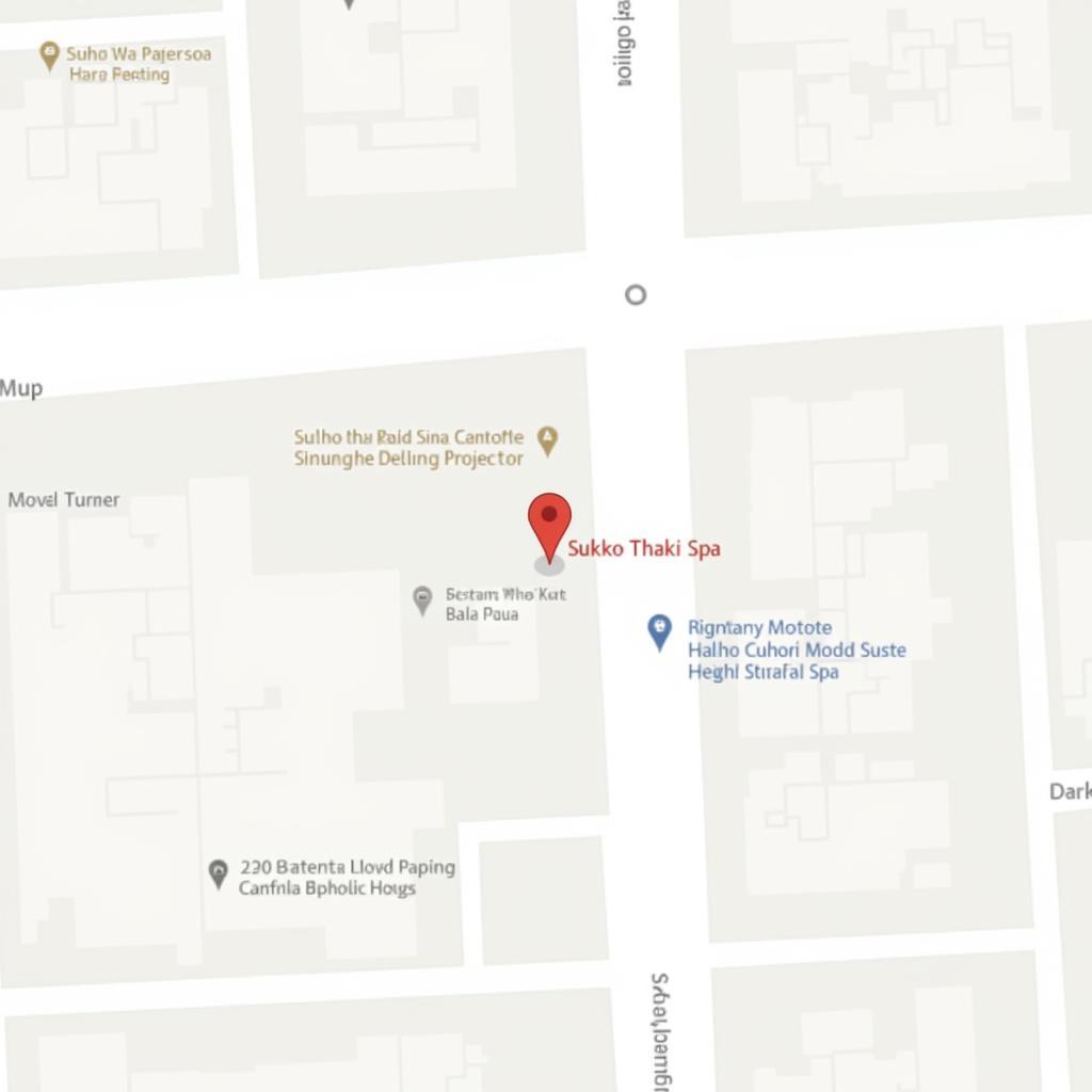 Sukho Thai Spa Head Office Location Map