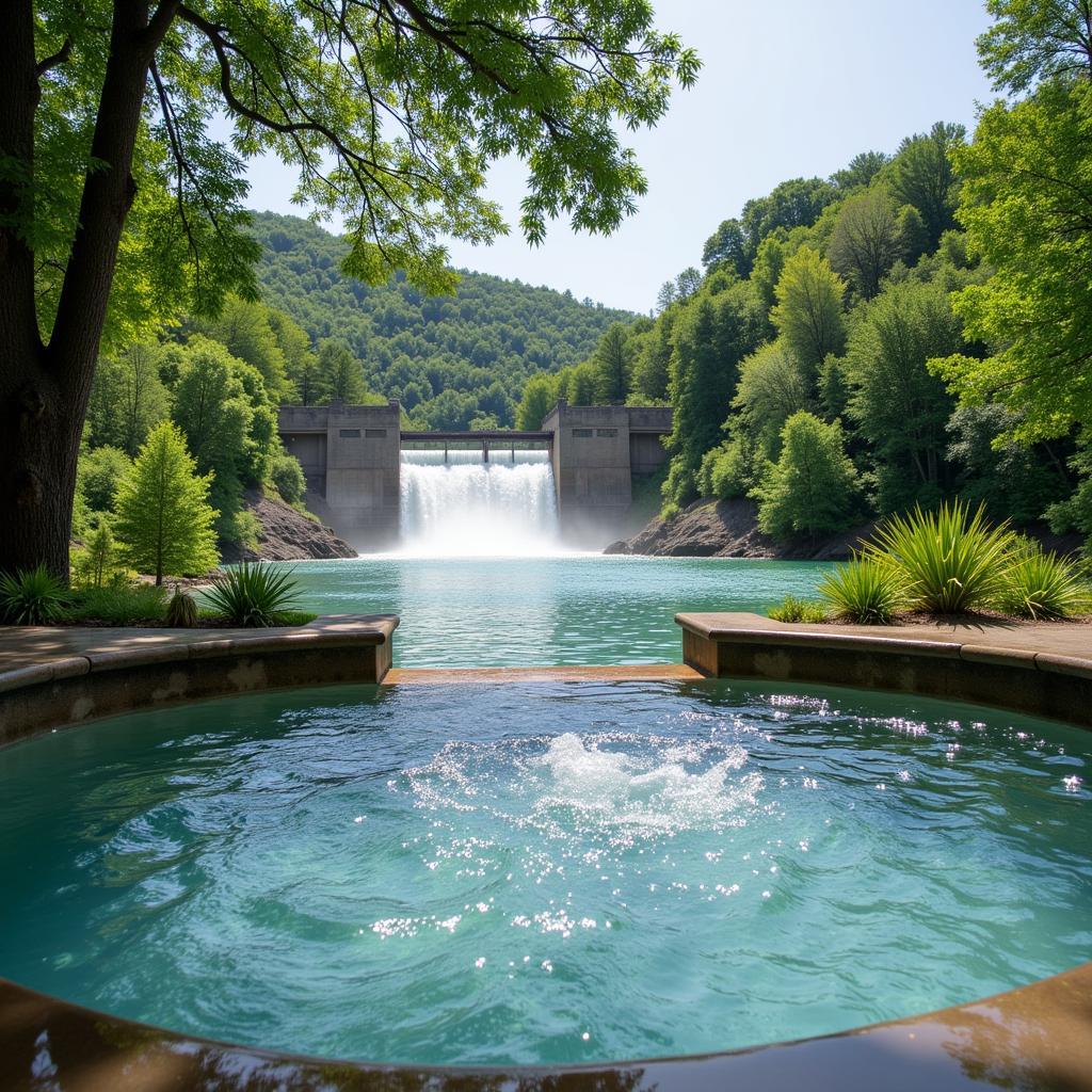 Overview of a Tailwater Spa