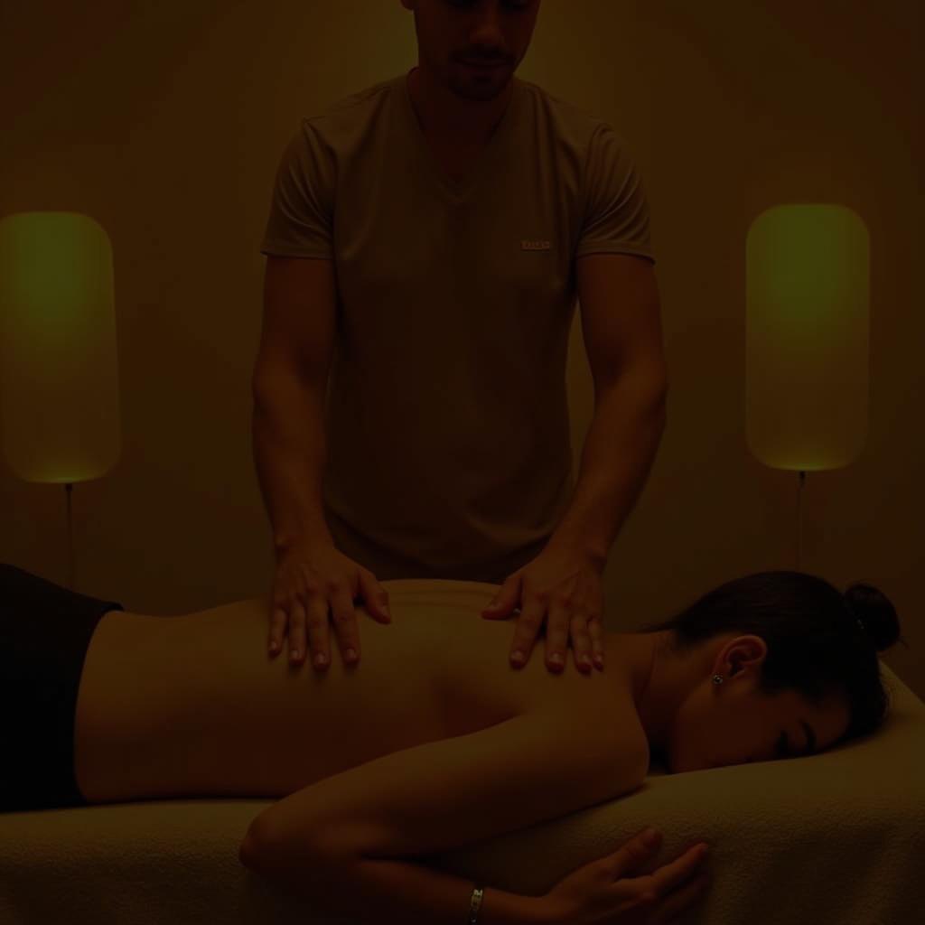 Relaxing massage at Tuscany Spa Defence Colony Delhi