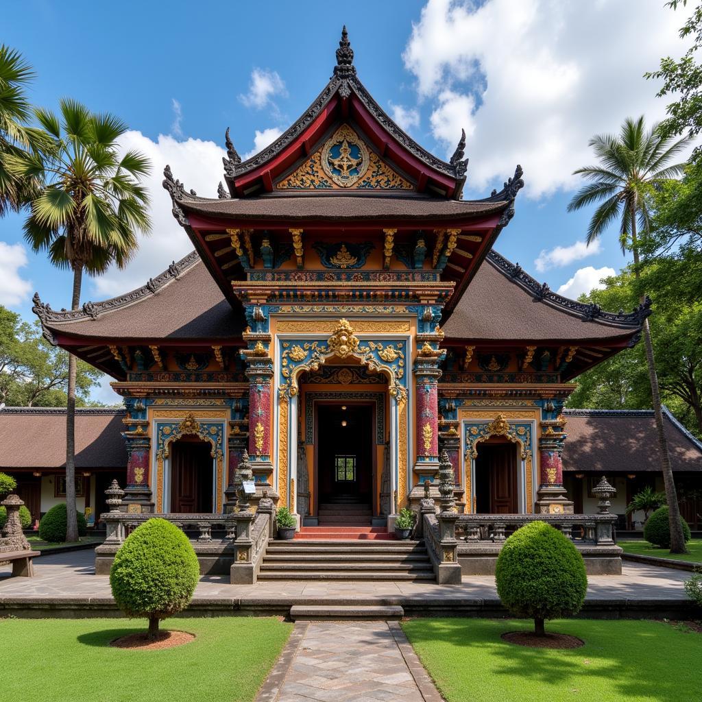 Ubud Palace, a cultural landmark in Bali