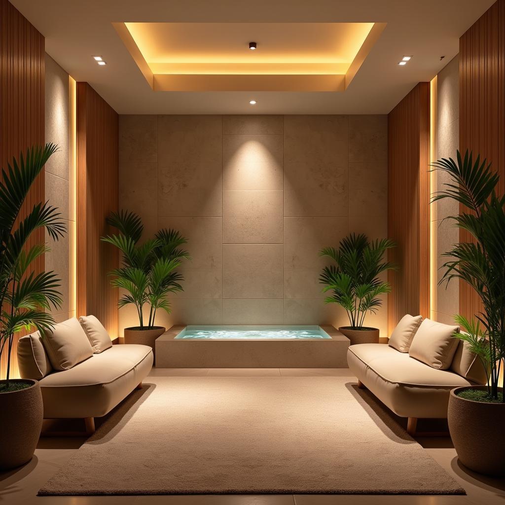 Relaxing Atmosphere of a Valparaiso Spa