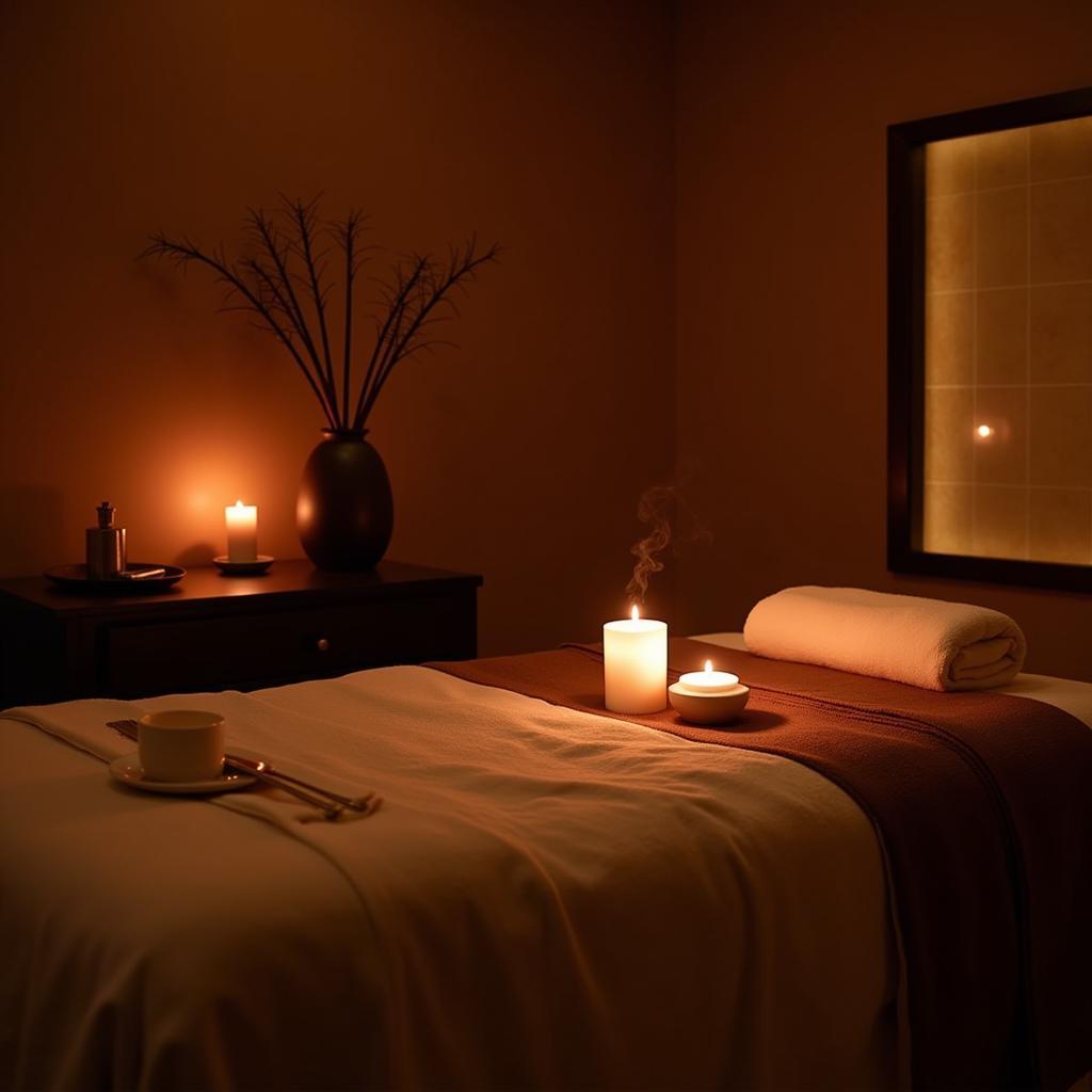 Luxurious Treatment Room in a World Spa West