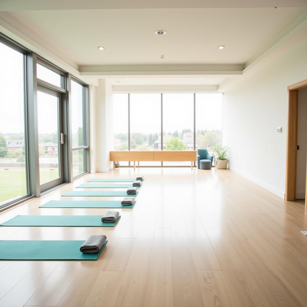 Yoga and Meditation Space at Style Icon Spa