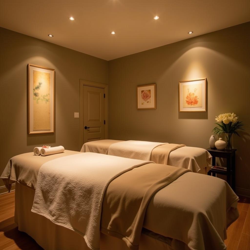 Zion Spa and Salon Ahmedabad Massage Room